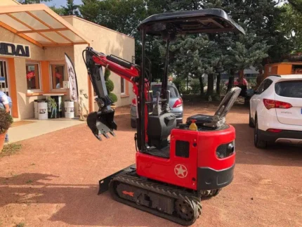 LUCLA Mini pelle 1 tonne, moteur KOOP-192 F diesel, godet, CE, 1,4 h, 2021-2022 occasion